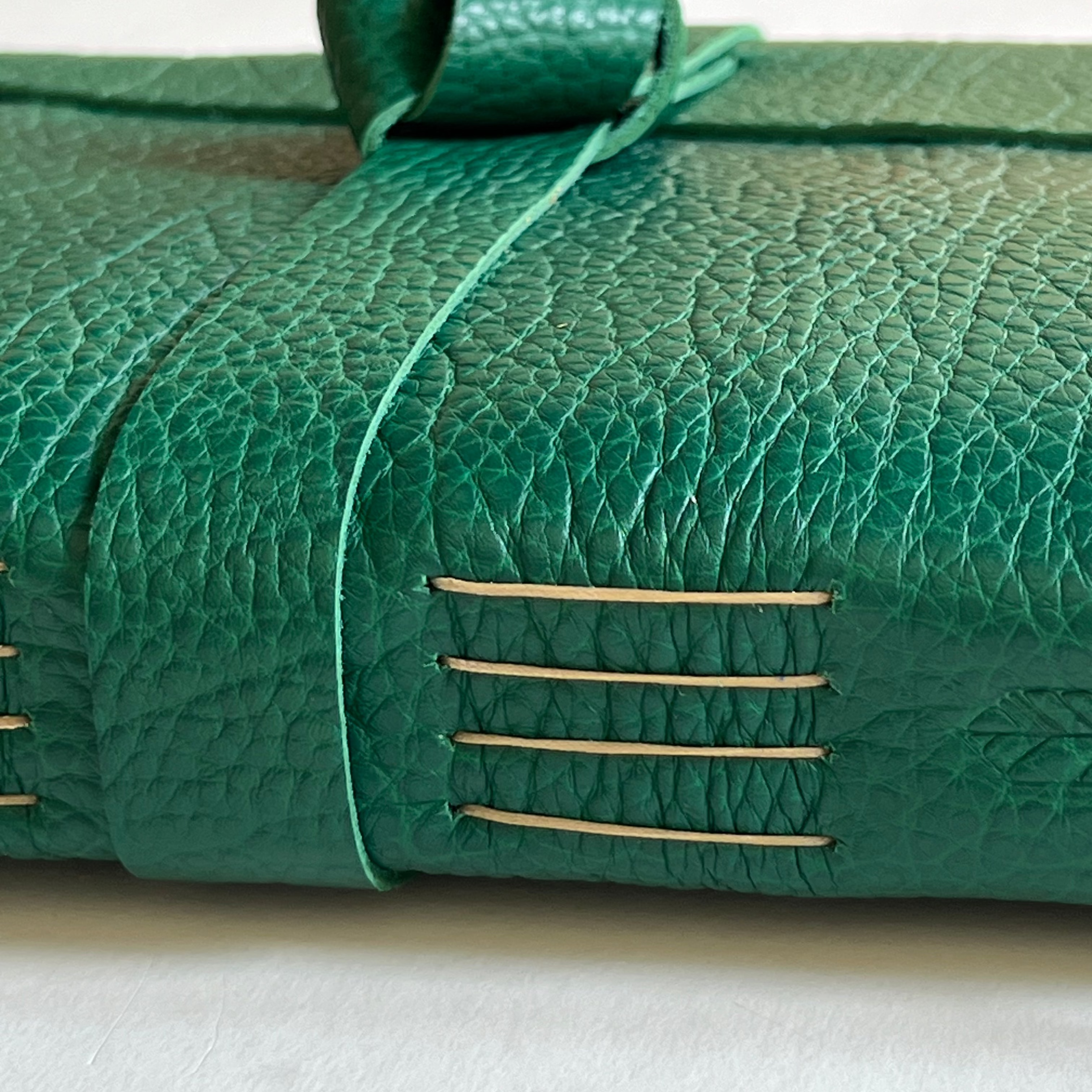 Wimbledon Green Leather Photo Album