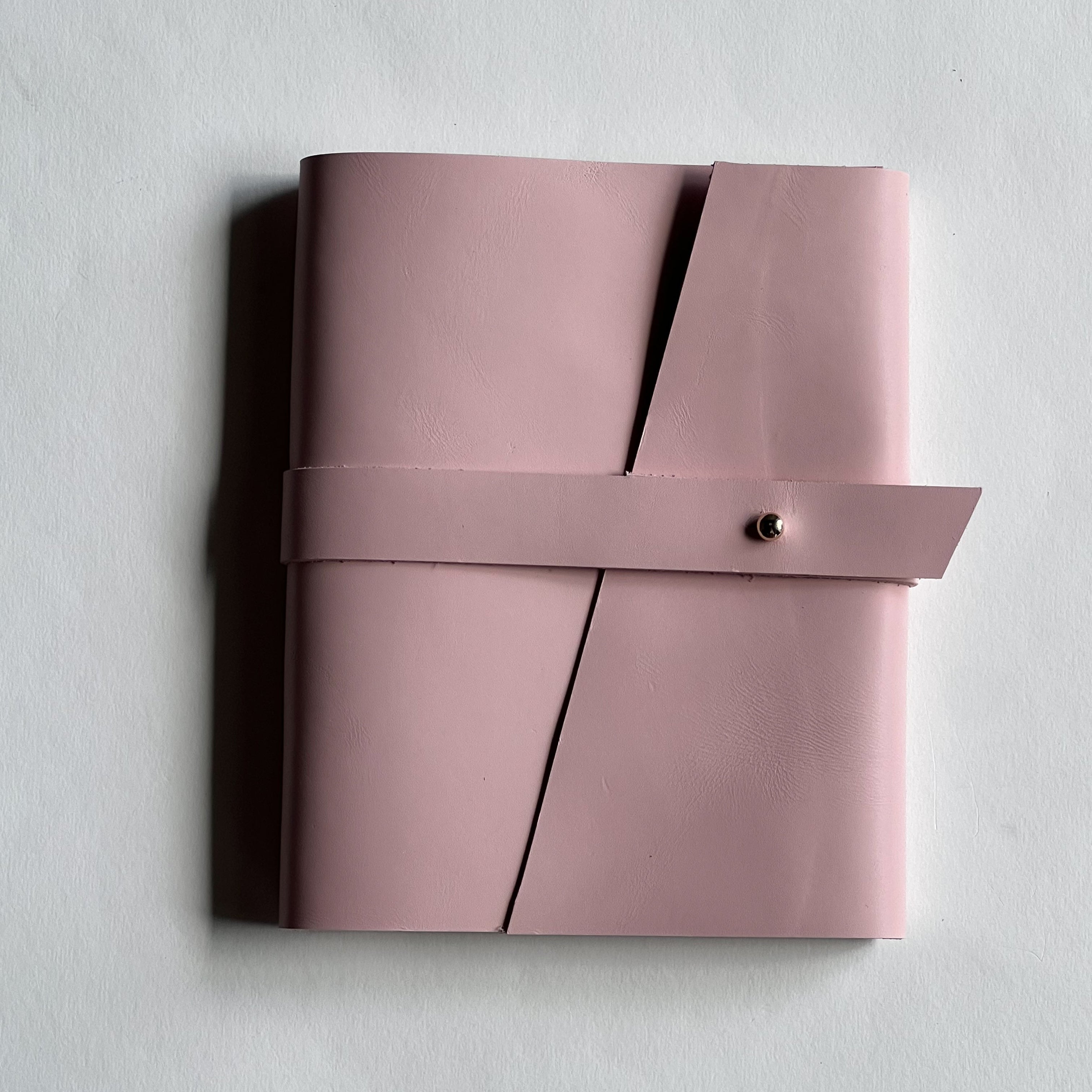 Baby Rose Leather Notebook