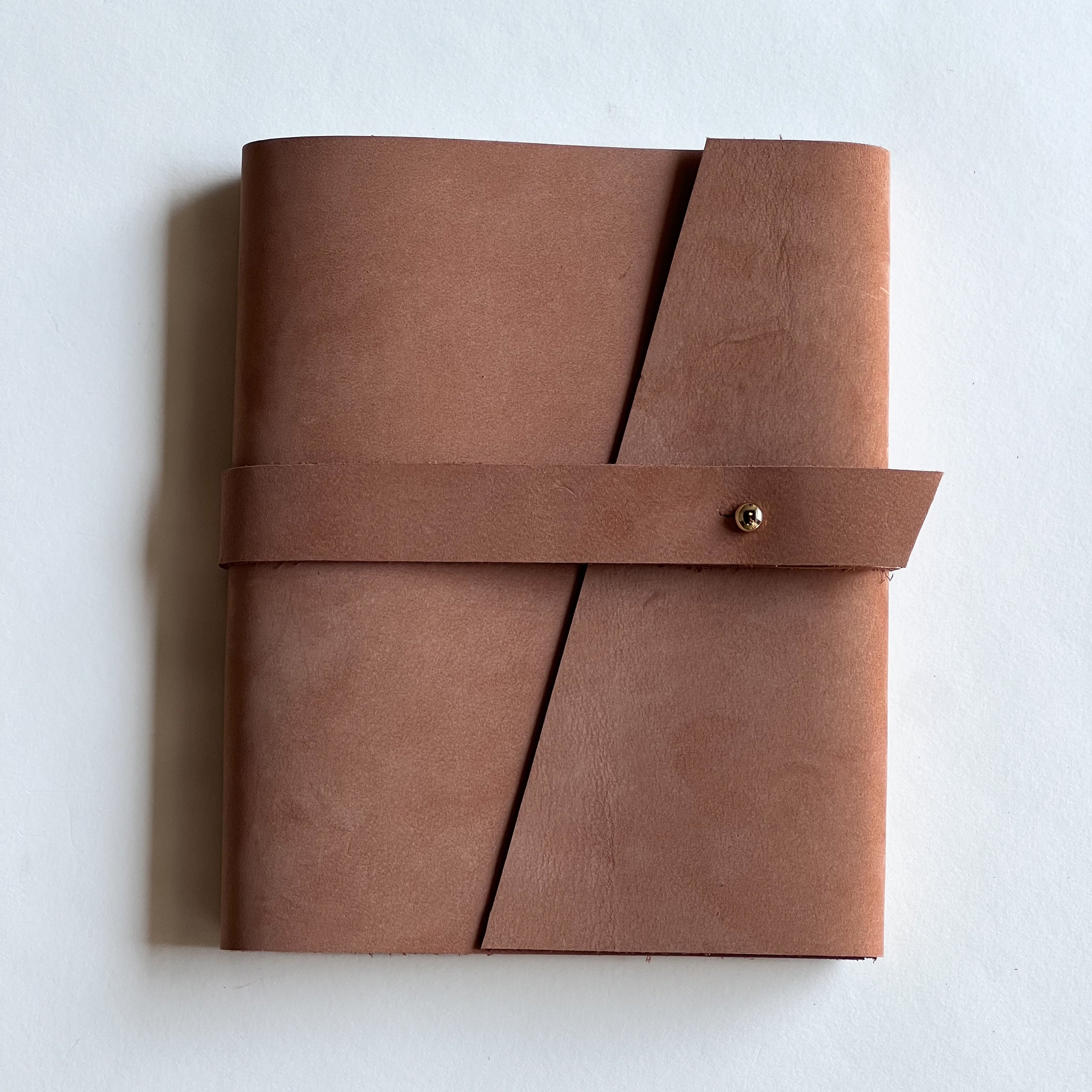 Apricot Leather Notebook