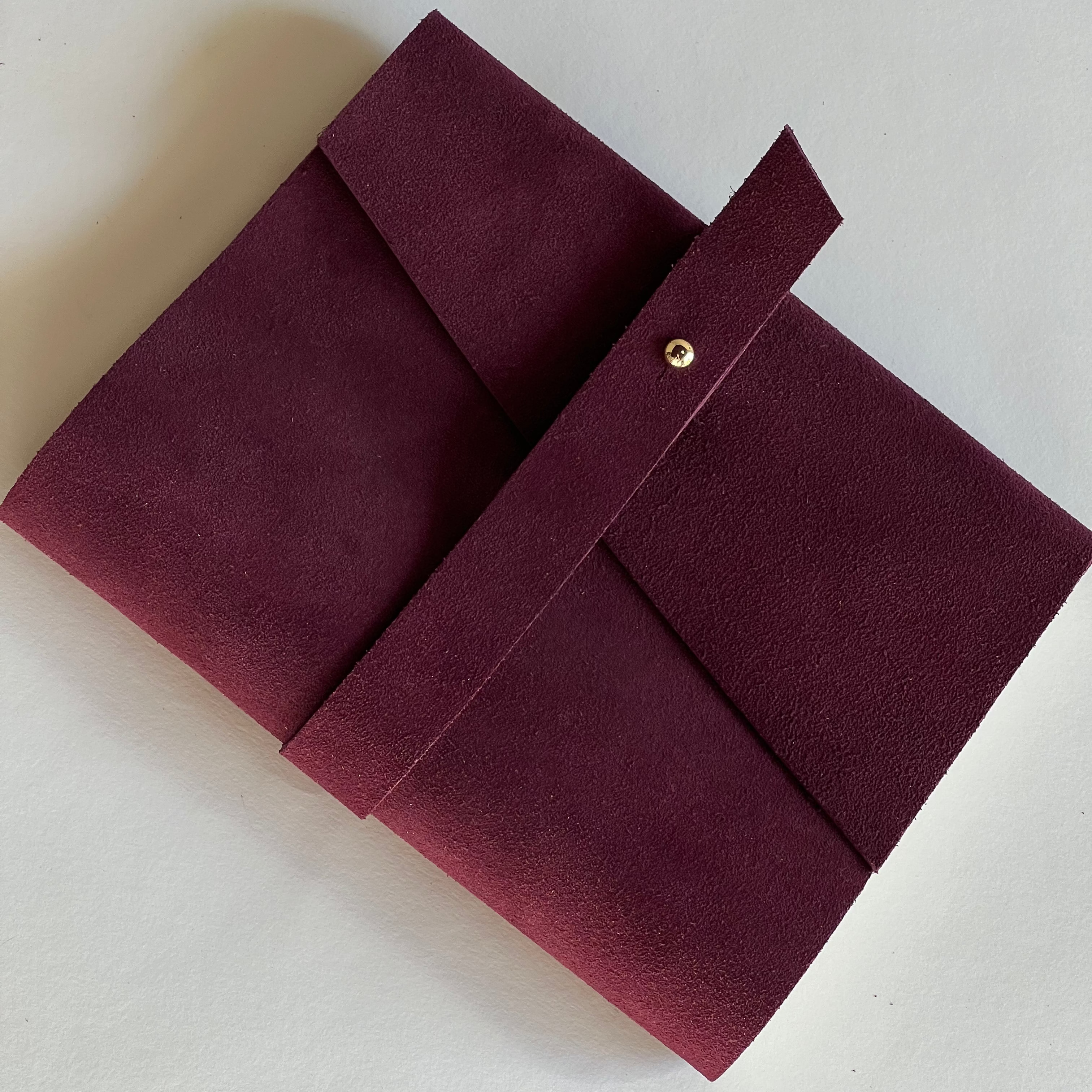 Beetroot Leather Notebook