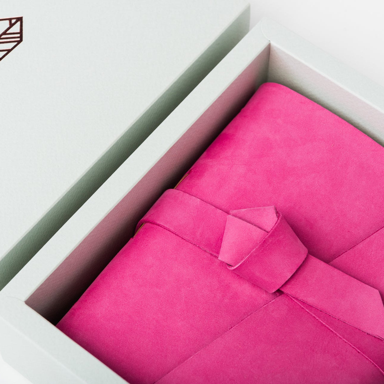 Magenta Leather Journal