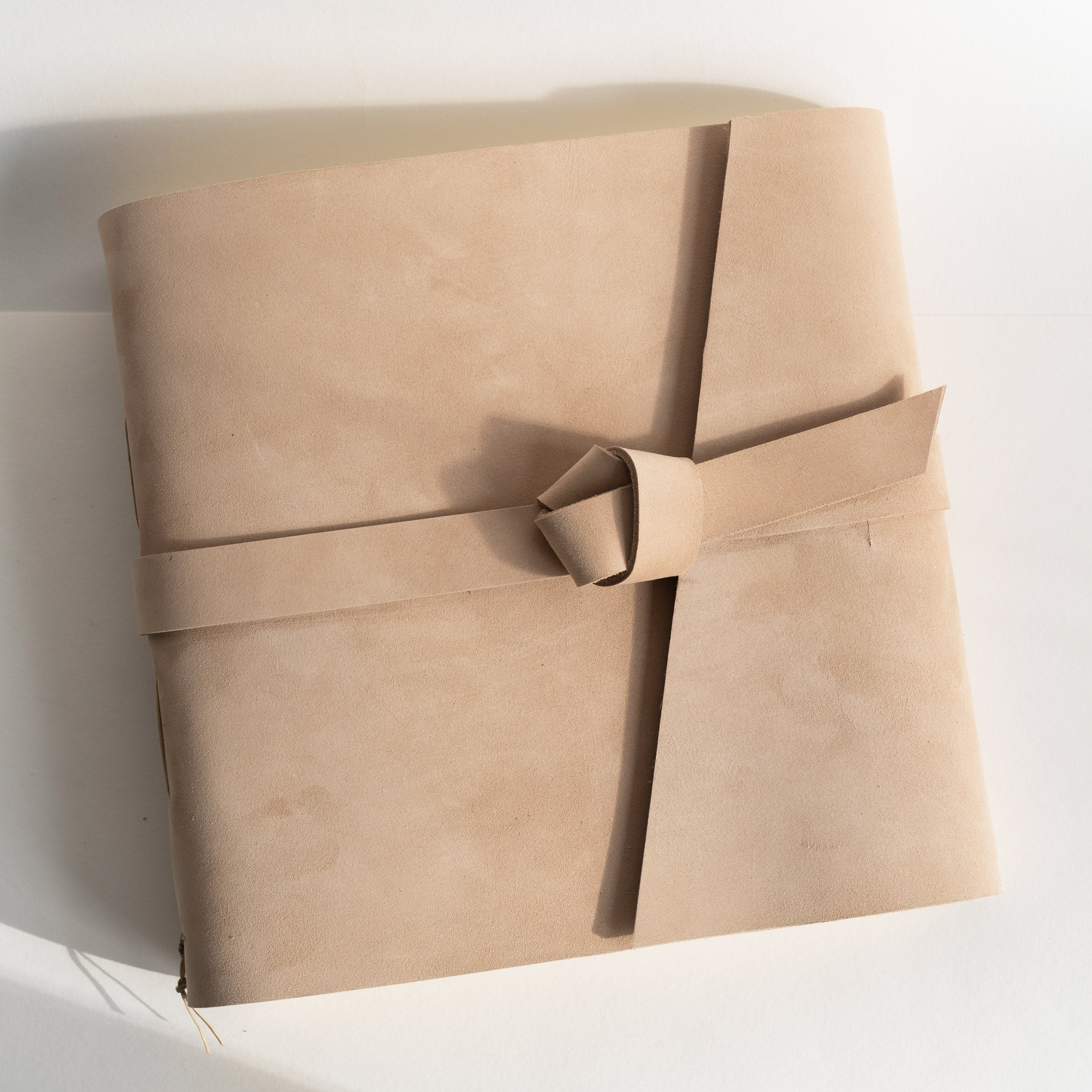 Almond Milk Leather Photo Album