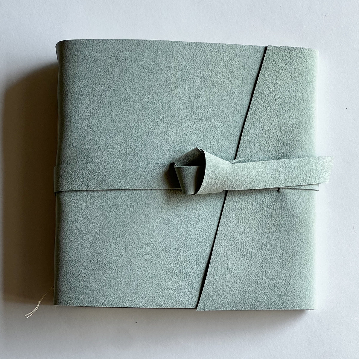 Greenish White Leather Photo Album