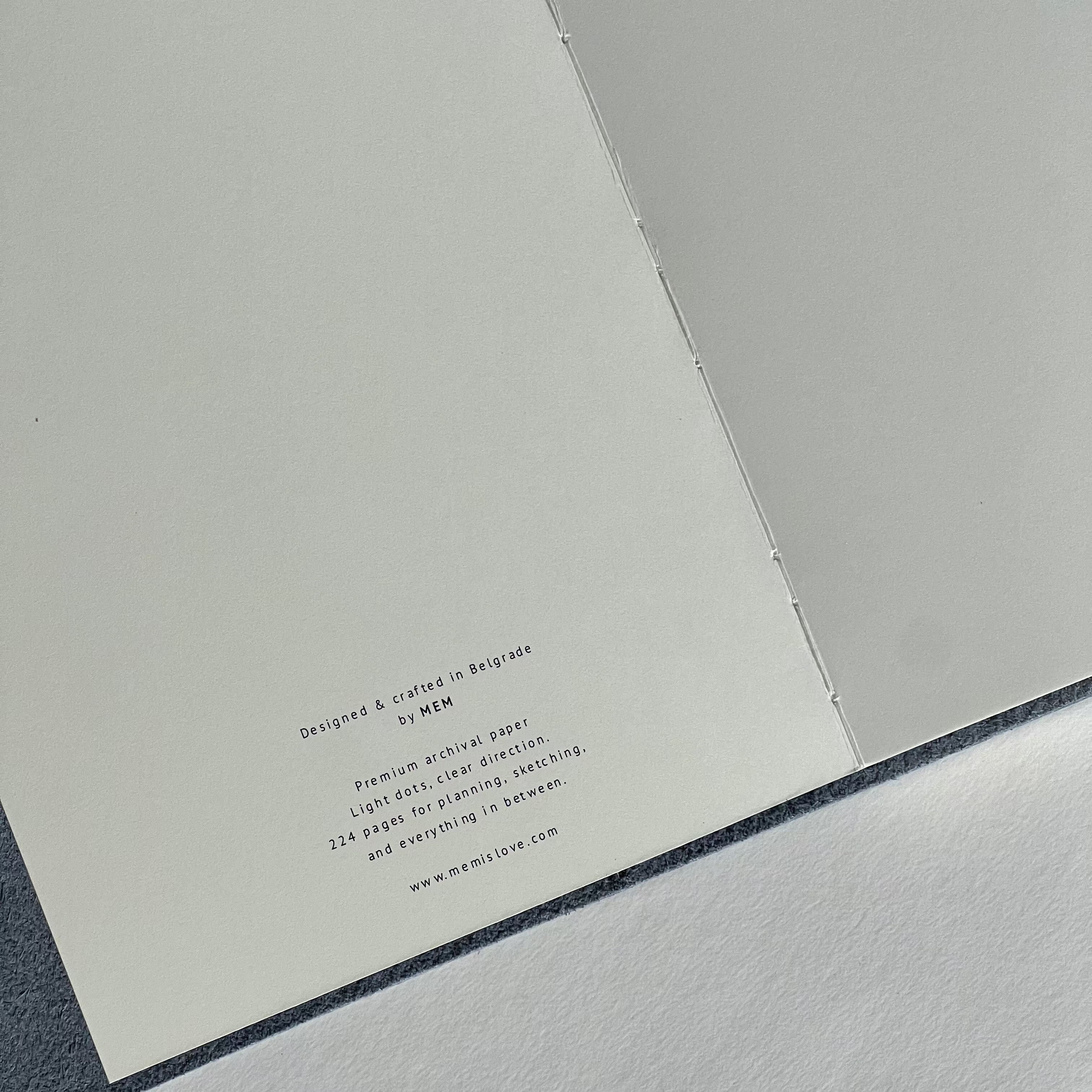 Wimbledon Green Refillable Leather Notebook
