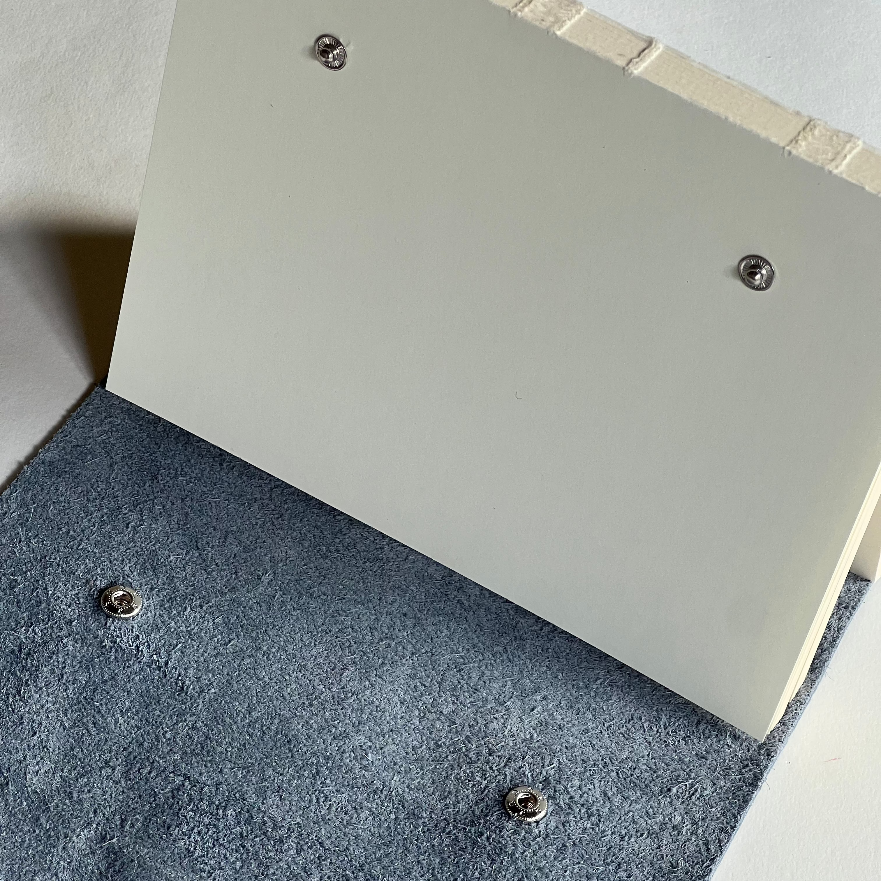 Wimbledon Green Refillable Leather Notebook