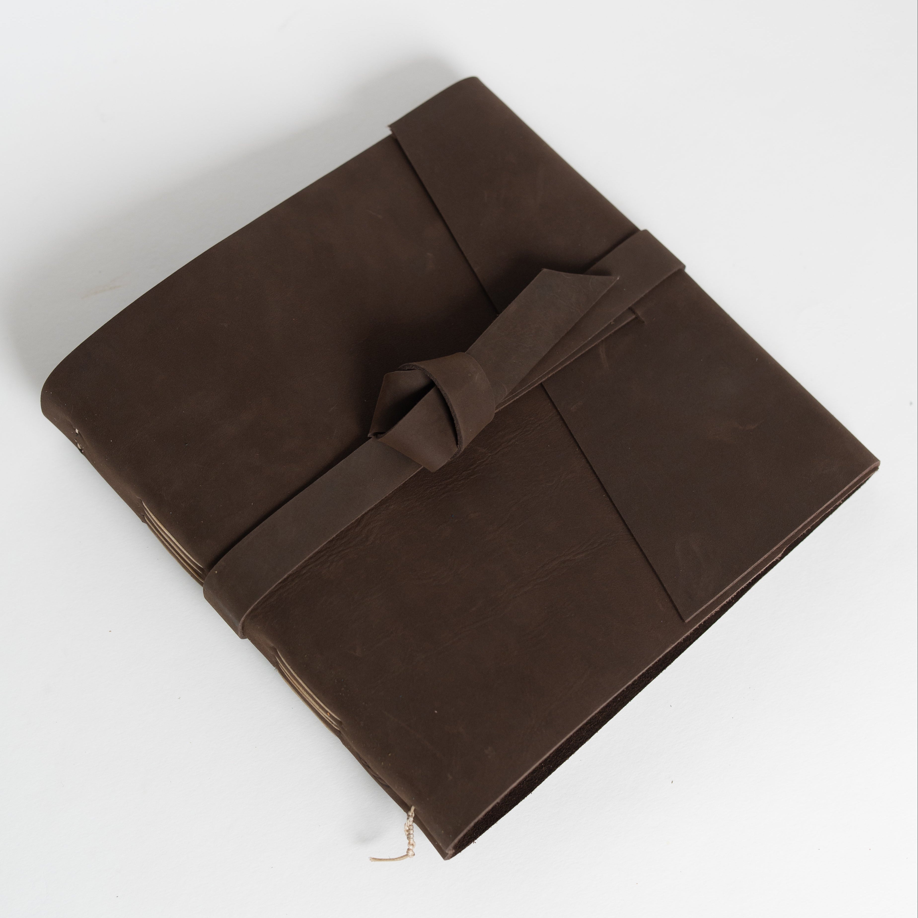 Dark Clove Leather Photo Album