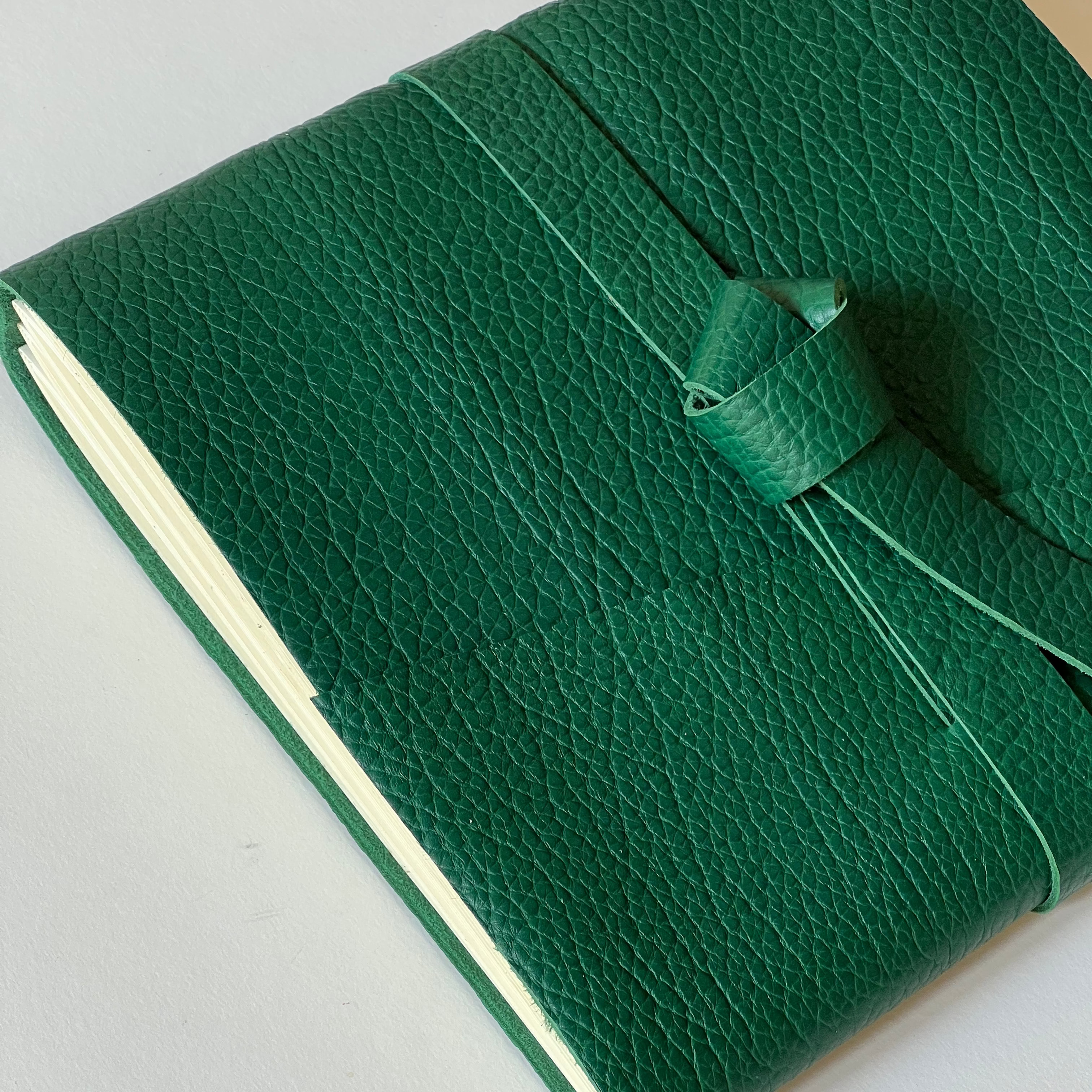 Wimbledon Green Leather Photo Album