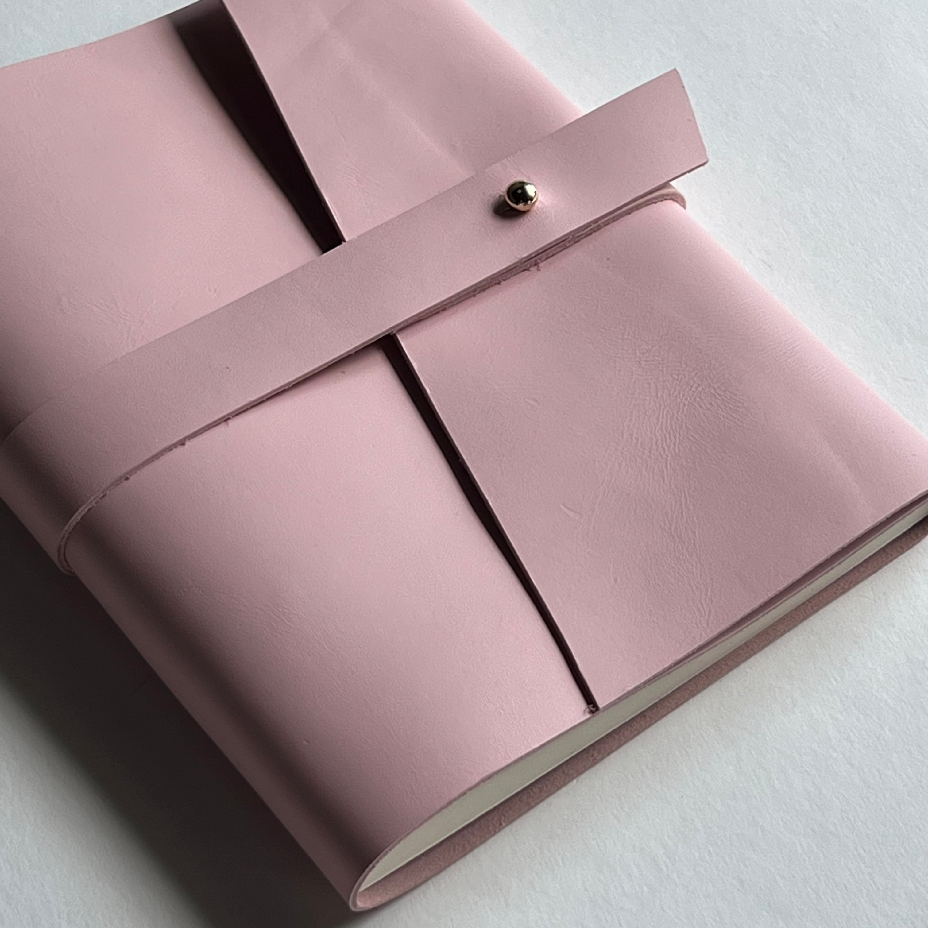 Baby Rose Leather Notebook