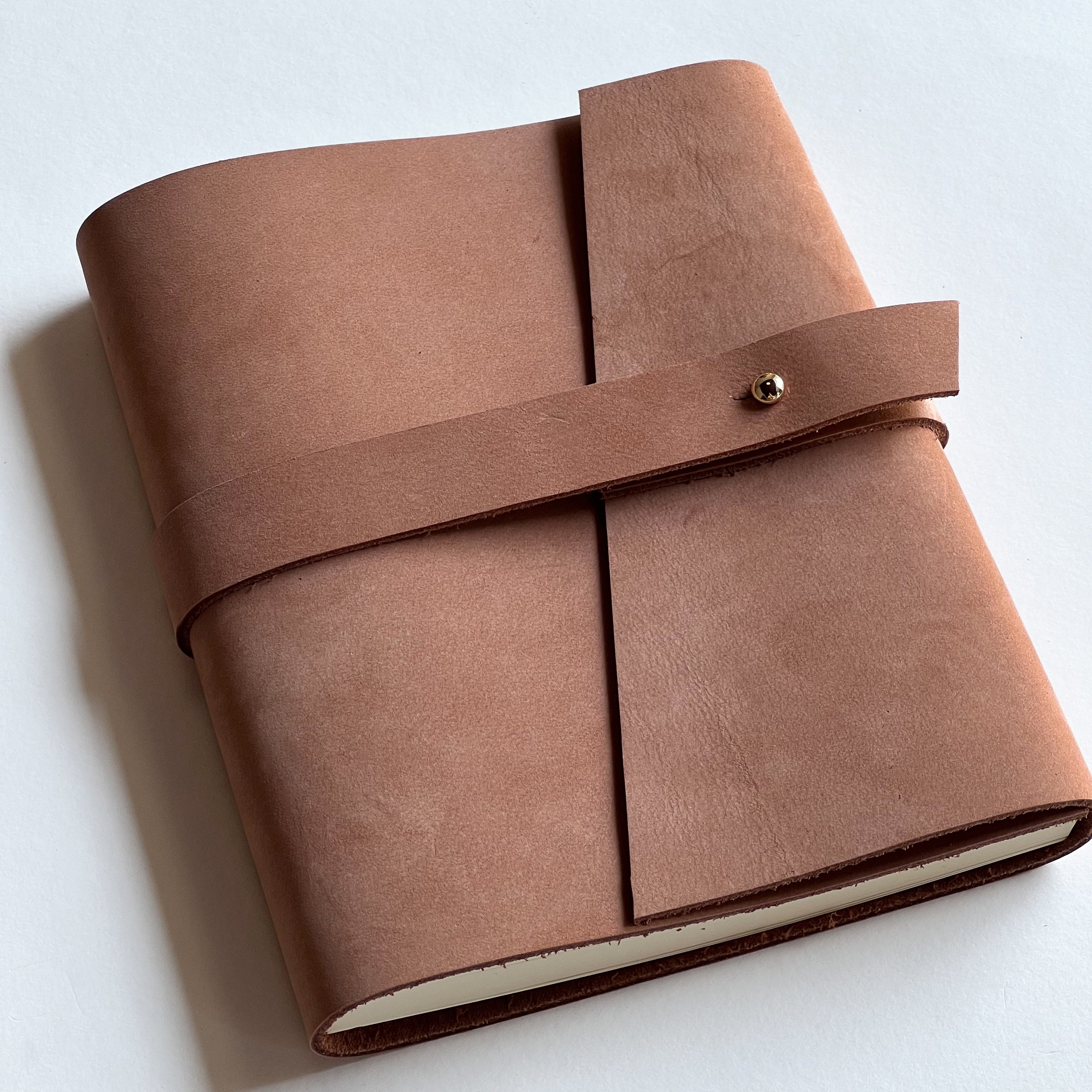 Apricot Leather Notebook