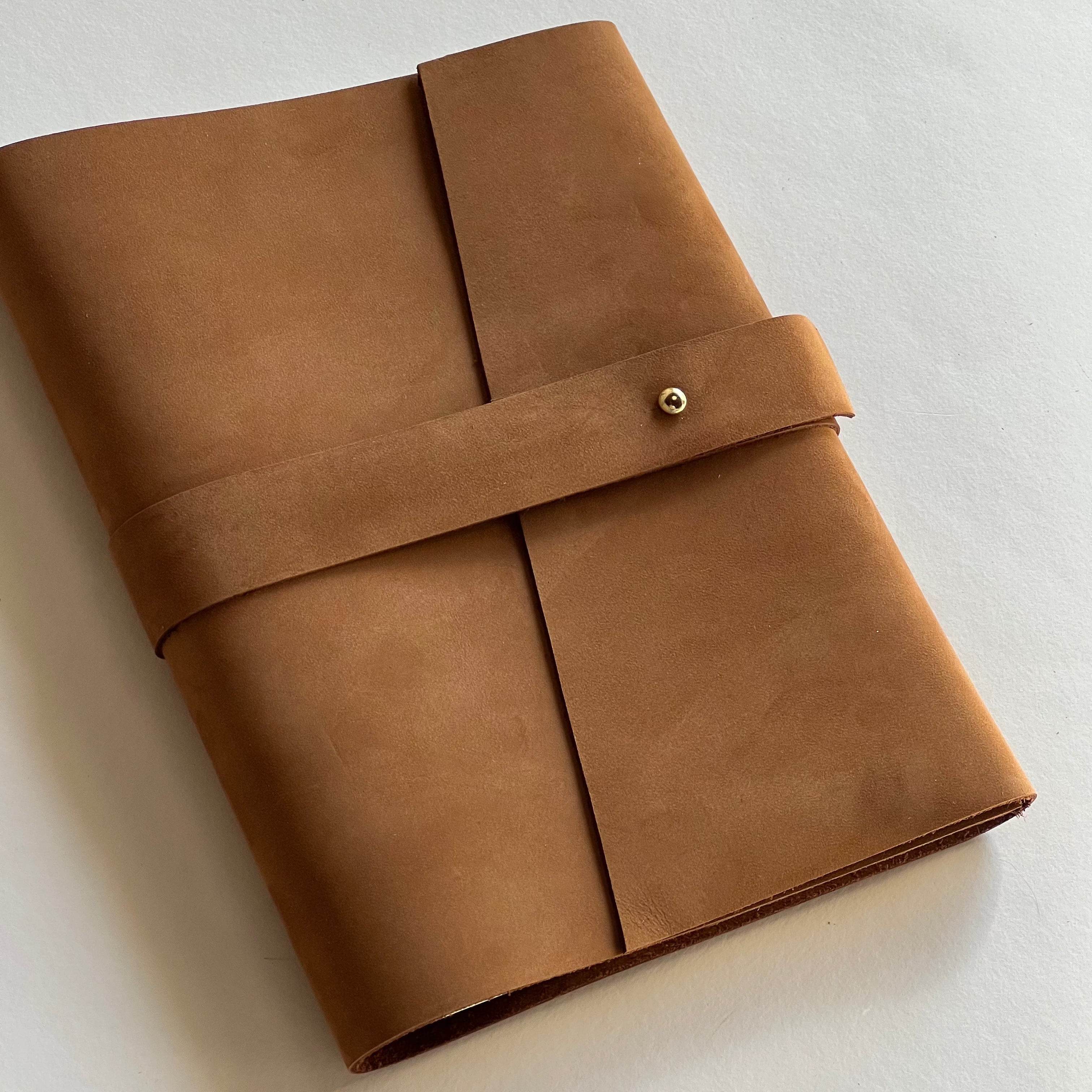 Camel Leather Notebook