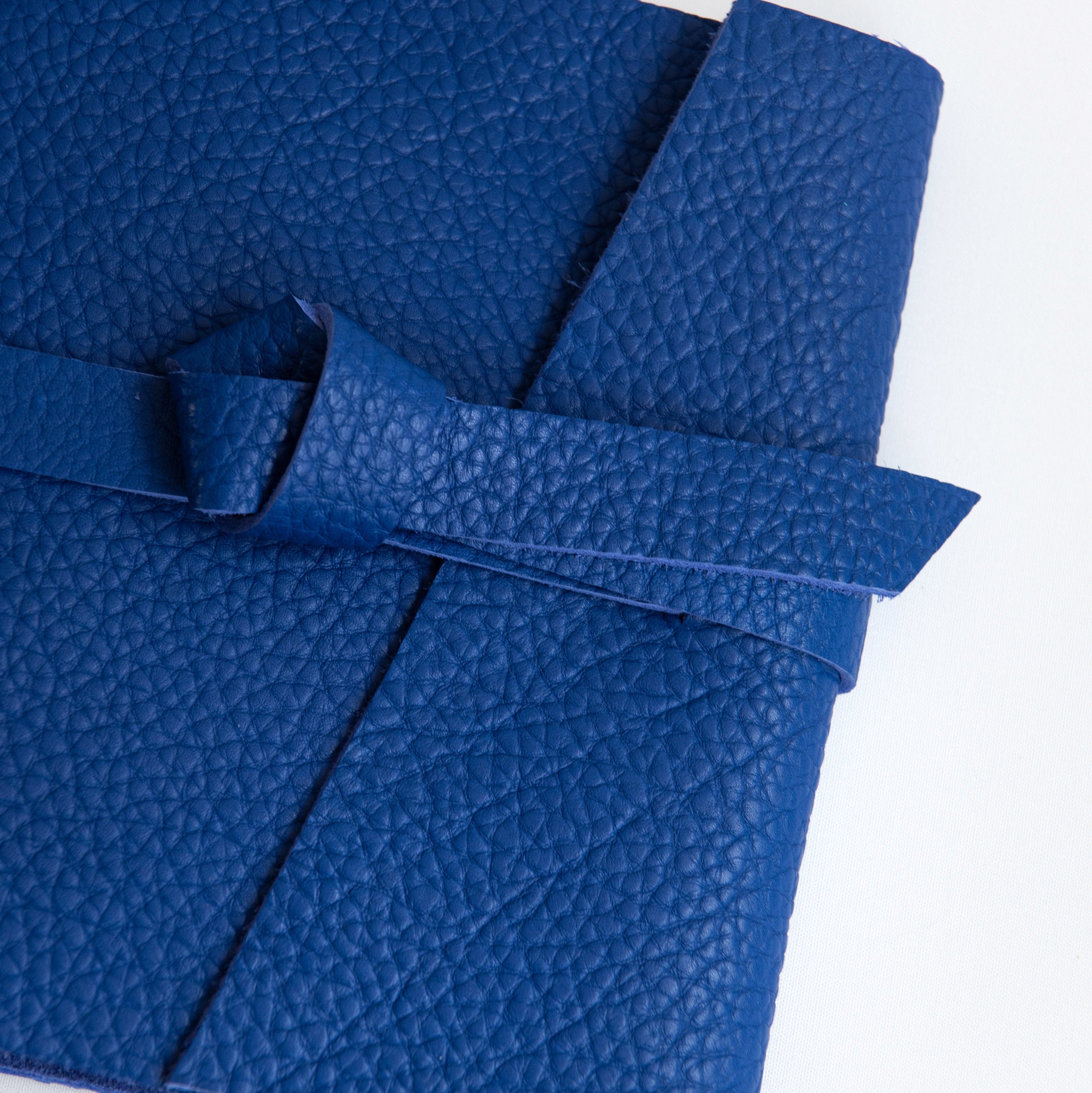 Royal Blue Leather Photo Album
