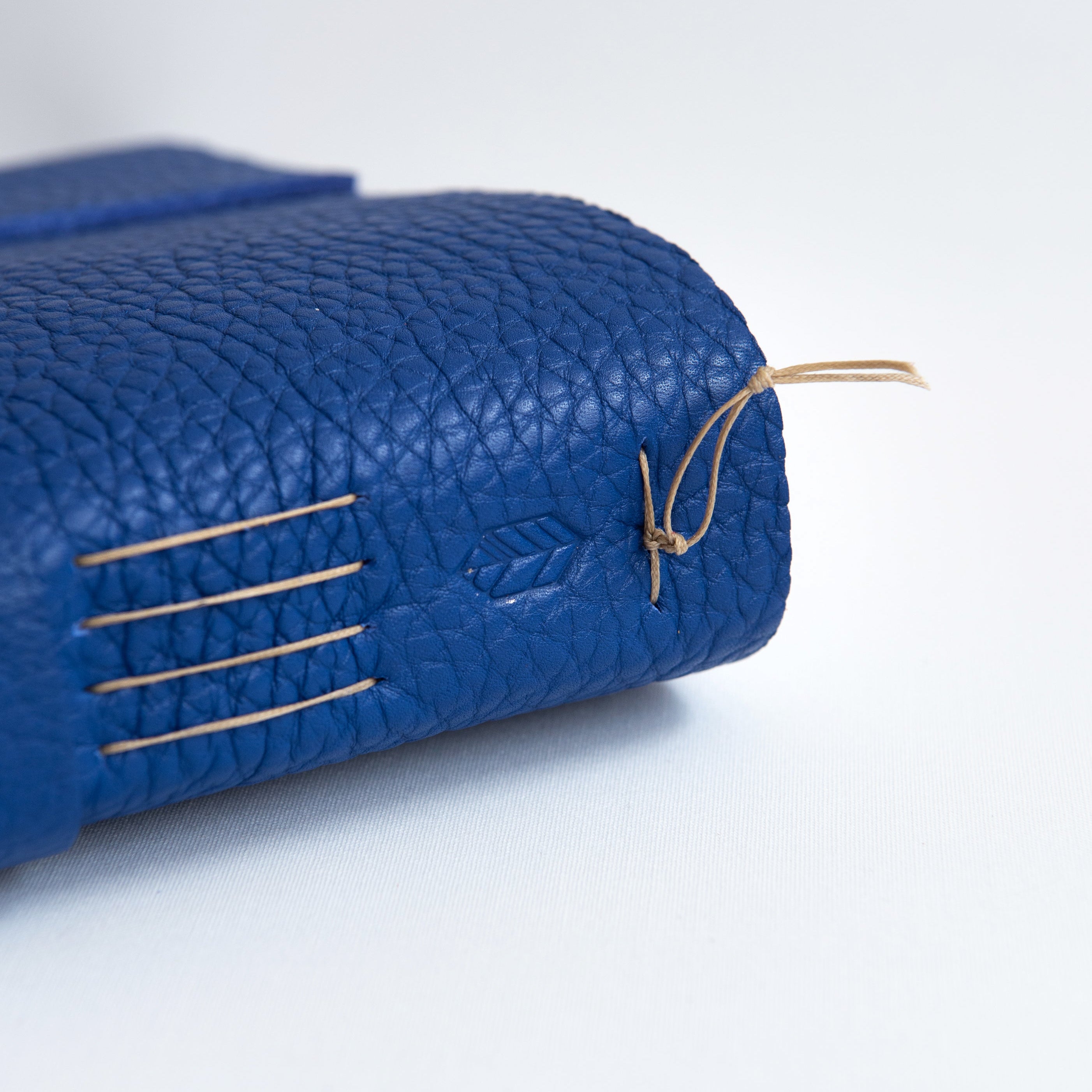 Royal Blue Leather Photo Album