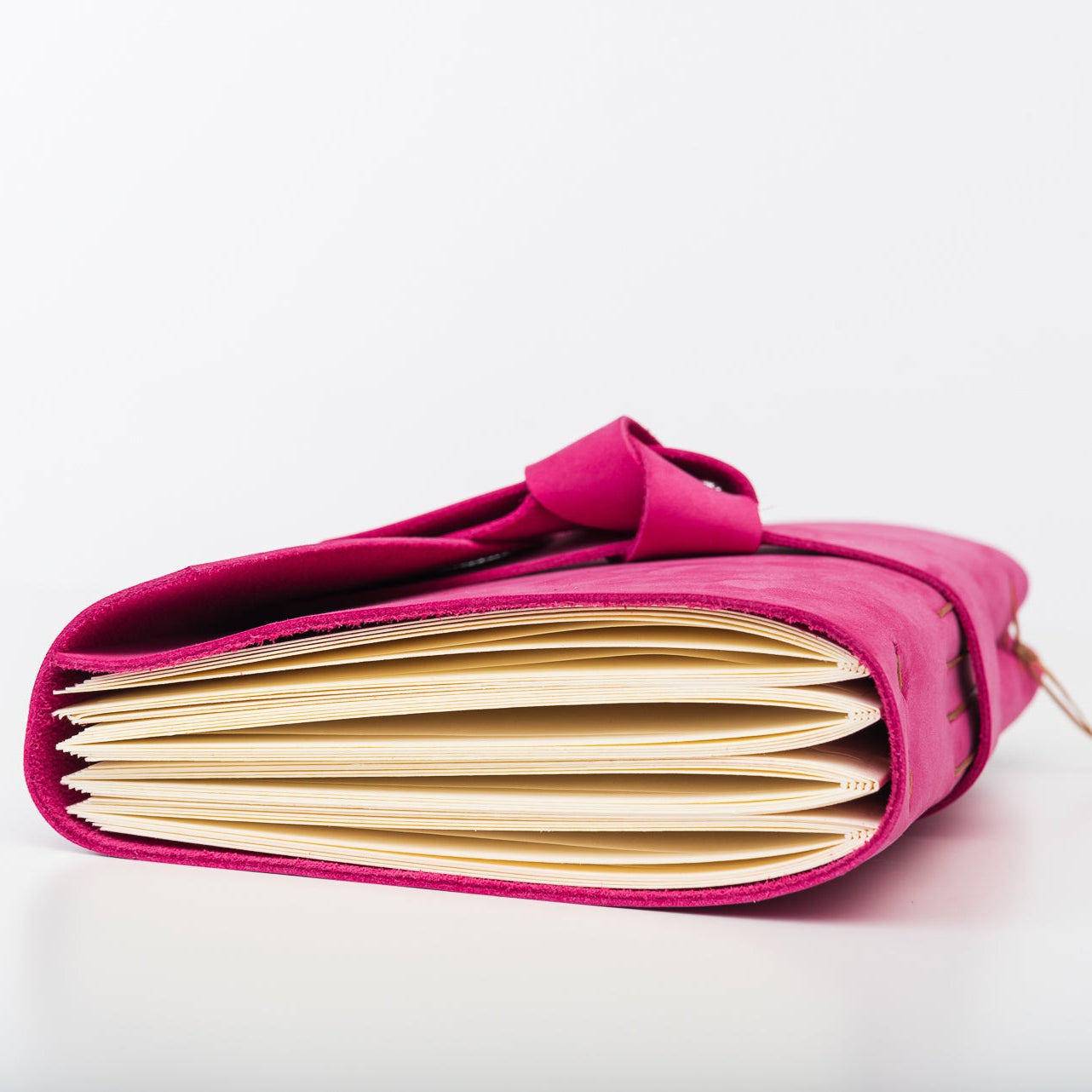 Magenta Leather Journal