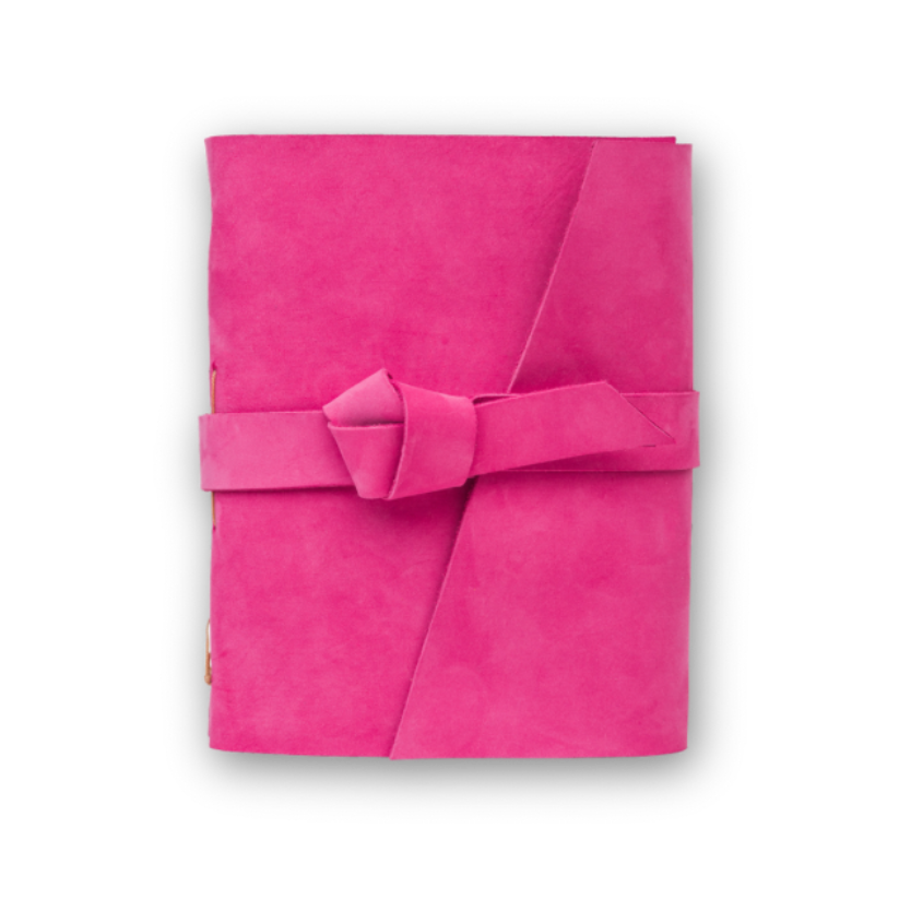Magenta Leather Journal